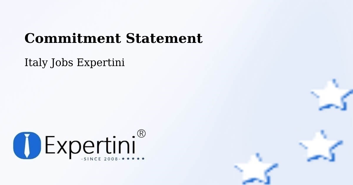 Corporate Commitment – Arezzo - Italy Jobs Expertini