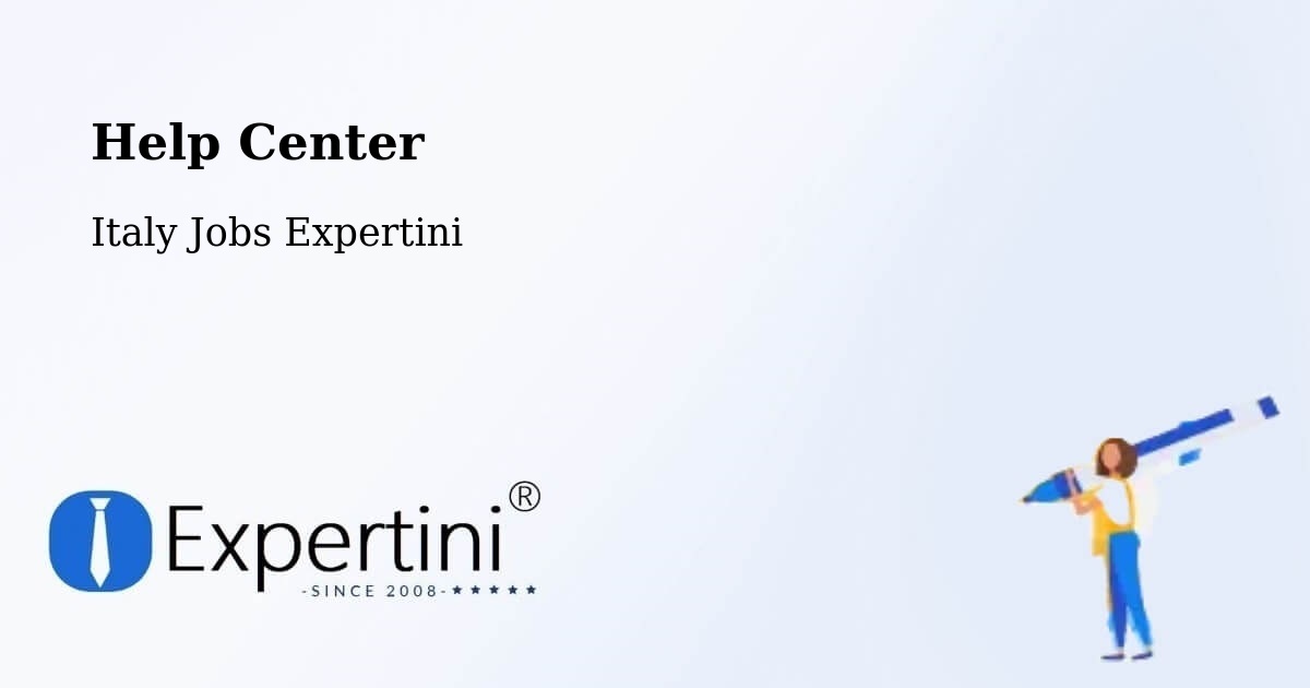 Help Center – Arezzo - Italy Jobs Expertini